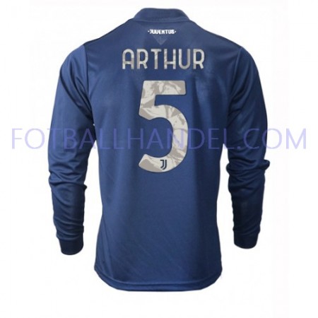 Herre Fotballdrakter Juventus Arthur Melo 5 Borte 2020-21 Langermet